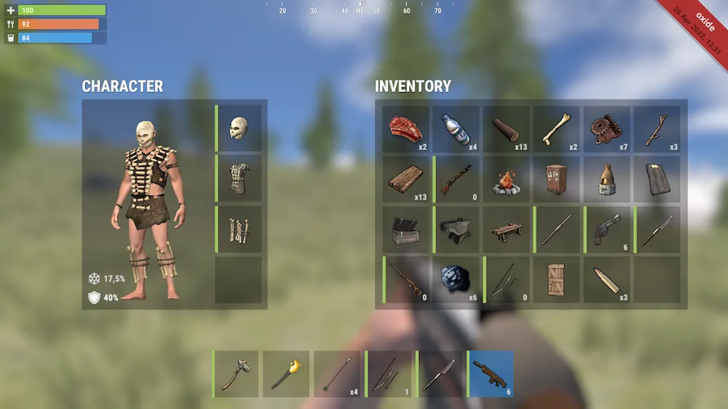 Скачать Oxide: Survival Island [MOD: много ресурсов и бессмертие] — скриншот 1