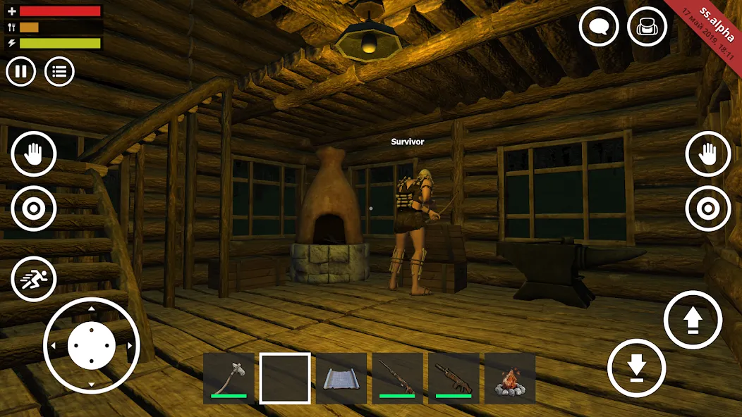 Survival Simulator [MOD: много ресурсов и нет голода] — Скачать бесплатно (APK) — скриншот 1