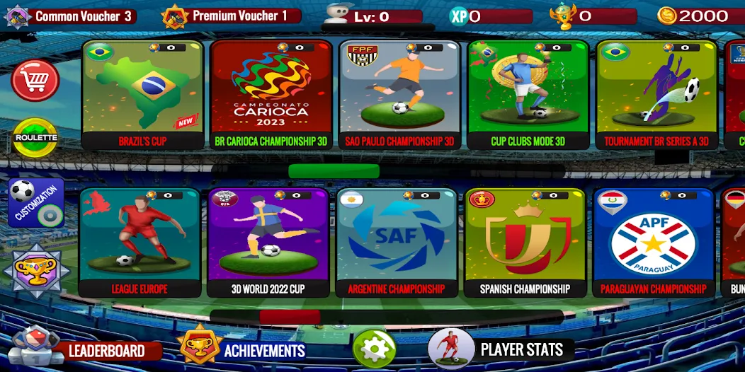 Button Football [MOD: без рекламы и открыты все команды] (Бесплатно / APK) — скриншот 2