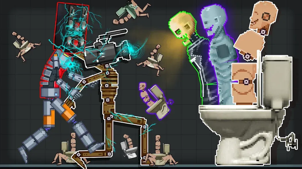Ragdoll Human Workshop [MOD: безлимитные ресурсы и открыты все предметы] — Скачать бесплатно (APK) — скриншот 1