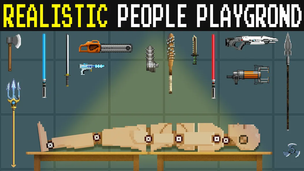 Ragdoll Human Workshop [MOD: безлимитные ресурсы и открыты все предметы] — Скачать бесплатно (APK) — скриншот 3