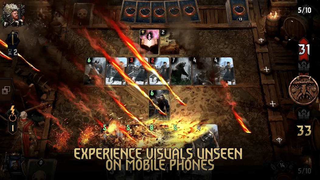 GWENT: The Witcher Card Game [MOD: безлимитные осколки и открыты все карты] на Андроид — скриншот 5