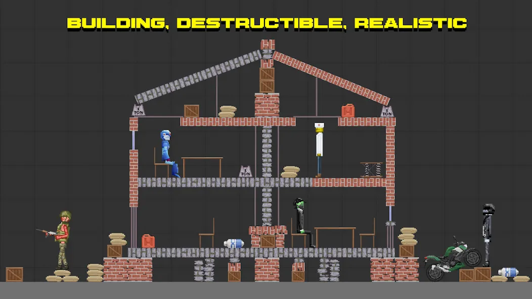 Ragdoll Playground [MOD: разблокированы все предметы и локации] на Андроид — скриншот 5