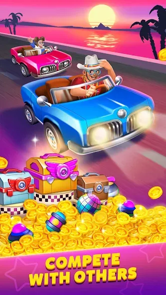 Скачать Party Match [MOD: безлимитные подсказки и бонусы] на телефон — скриншот 4