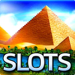Скачать Slots - Pharaoh's Fire [MOD: безлимитные монеты и бесплатные вращения] на телефон