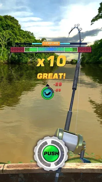 Скачать Fishing Rival 3D [MOD: безлимитные деньги и энергия] — скриншот 2