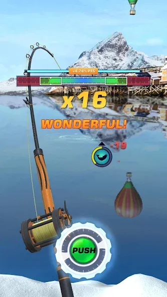 Скачать Fishing Rival 3D [MOD: безлимитные деньги и энергия] — скриншот 3