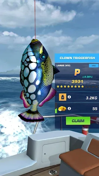 Скачать Fishing Rival 3D [MOD: безлимитные деньги и энергия] — скриншот 4