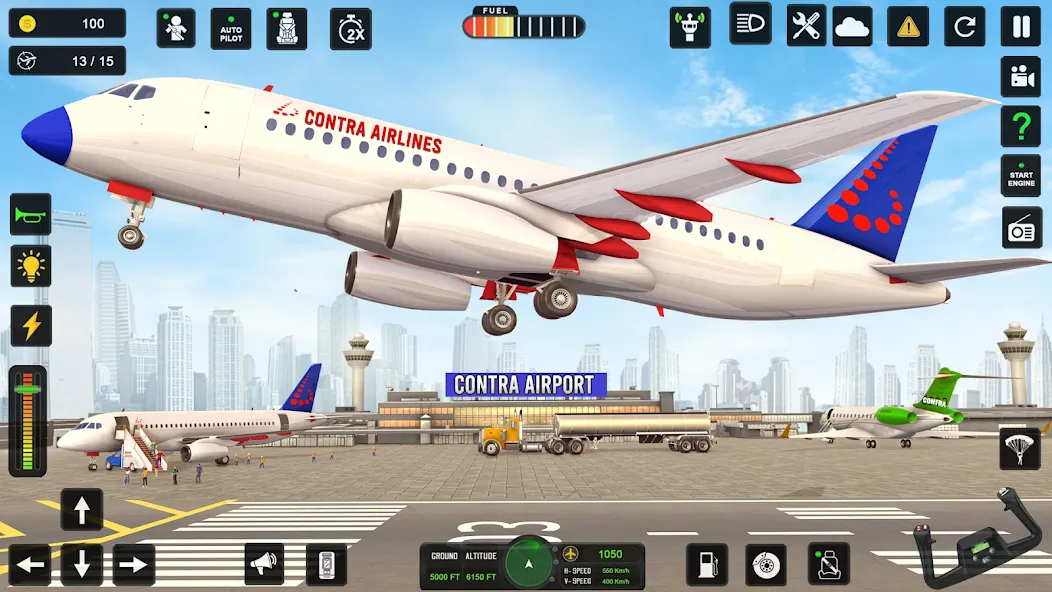 City Pilot Cargo Plane Games [MOD: без рекламы и много денег] — Скачать бесплатно (APK) — скриншот 4