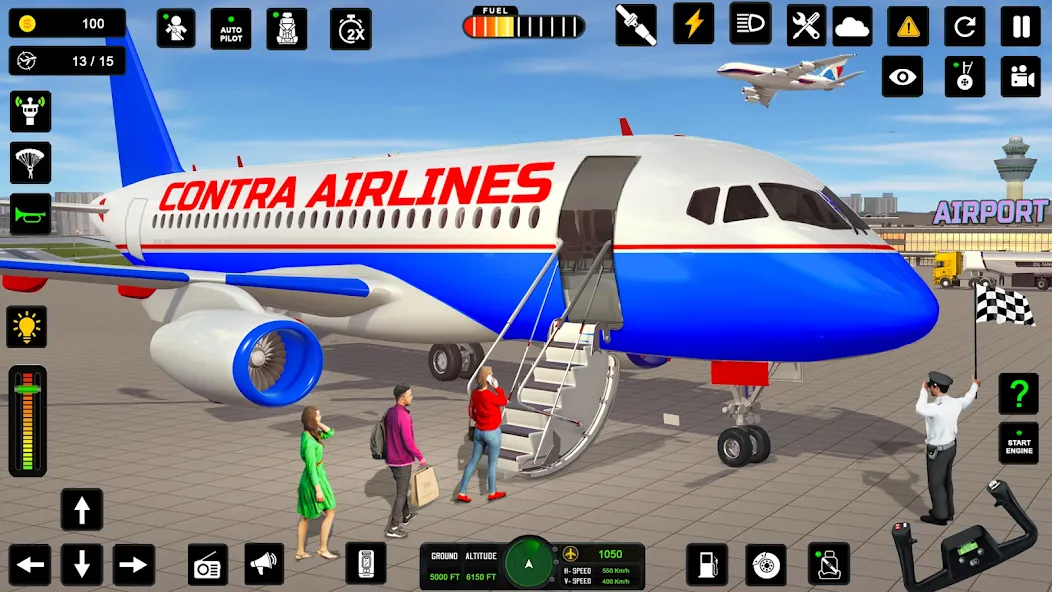 City Pilot Cargo Plane Games [MOD: без рекламы и много денег] — Скачать бесплатно (APK) — скриншот 5