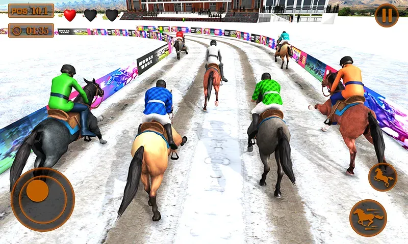 Mounted Horse Racing Games [MOD: безлимитные деньги и все лошади открыты] — Скачать бесплатно (APK) — скриншот 3