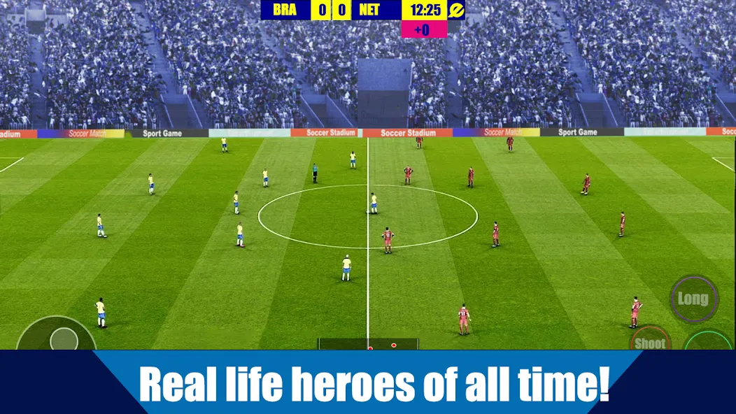 Football World Soccer Cup 2023 [MOD: безлимитные деньги и все команды открыты] последняя версия — скриншот 2