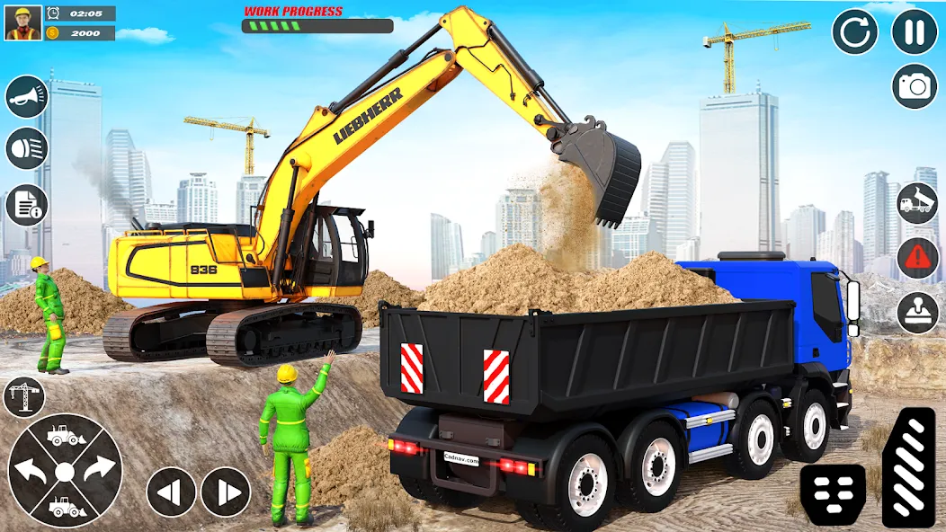 Скачать взлом City Builder Construction Sim [MOD: безлимитные деньги и все уровни] — скриншот 1