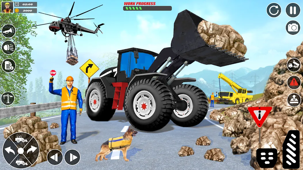 Скачать взлом City Builder Construction Sim [MOD: безлимитные деньги и все уровни] — скриншот 5