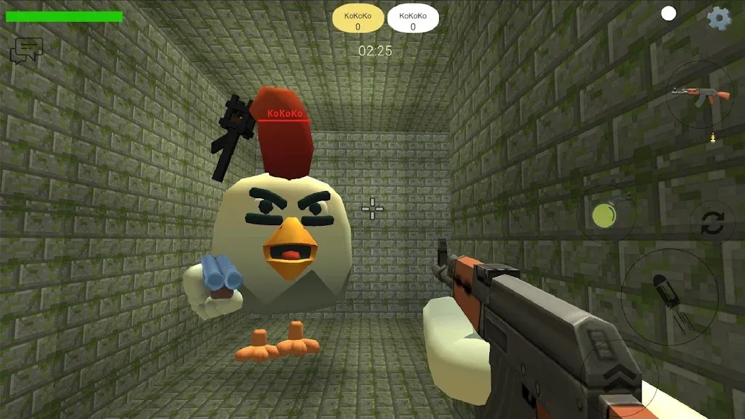 Взломанная Chicken Gun [MOD: много денег и оружия] на Андроид — скриншот 5