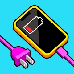 Взломанная Recharge Please! [MOD: безлимитная энергия и быстрые заряды] на Андроид