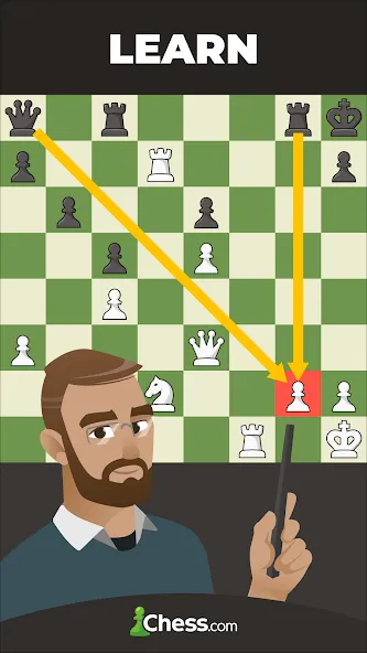 Скачать Chess - Play and Learn [MOD: открыты все премиум-функции] — скриншот 5