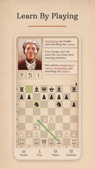 Скачать Learn Chess with Dr. Wolf [MOD: премиум-уроки шахмат без ограничений] — скриншот 3