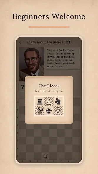 Скачать Learn Chess with Dr. Wolf [MOD: премиум-уроки шахмат без ограничений] — скриншот 5