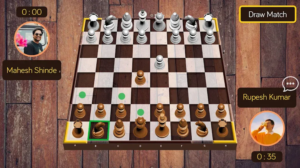 Взломанная Chess King™- Multiplayer Chess [MOD: много игроков и умные ходы] на Андроид — скриншот 2