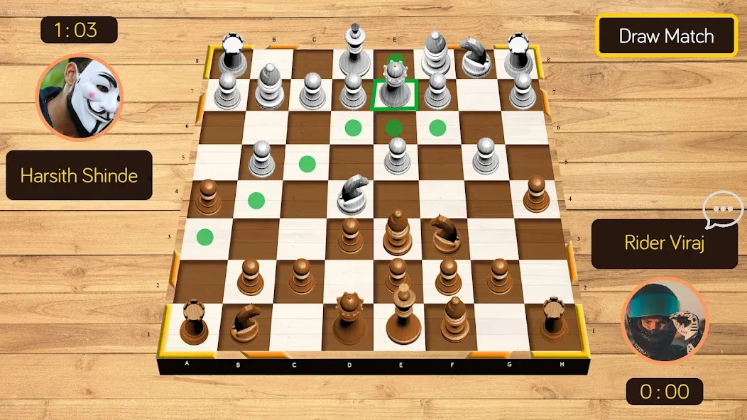 Взломанная Chess King™- Multiplayer Chess [MOD: много игроков и умные ходы] на Андроид — скриншот 4
