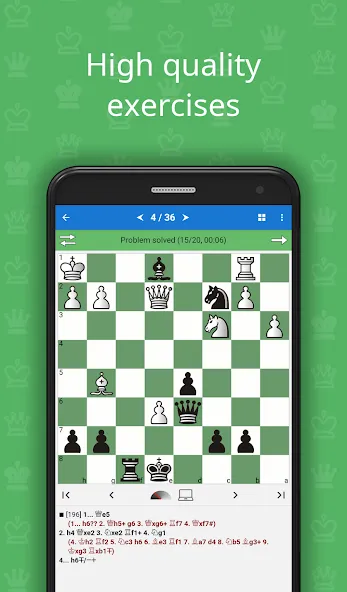 Chess King - Learn to Play [MOD: открыты все уроки и задачи] (Бесплатно / APK) — скриншот 1