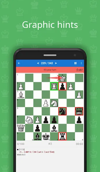 Chess Tactics for Beginners [MOD: решены все шахматные задачи] последняя версия — скриншот 2