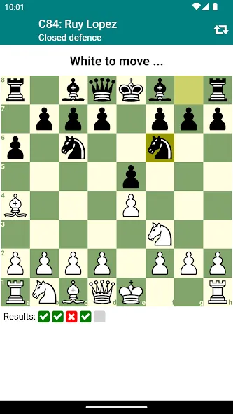 Взломанная Chess Opener Lite [MOD: расширенный доступ к шахматным дебютам] на Андроид — скриншот 2