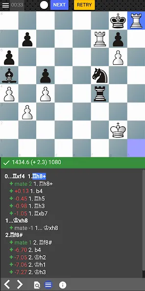 Chess tempo - Train chess tact [MOD: безлимитные шахматные задачи] на Андроид — скриншот 1