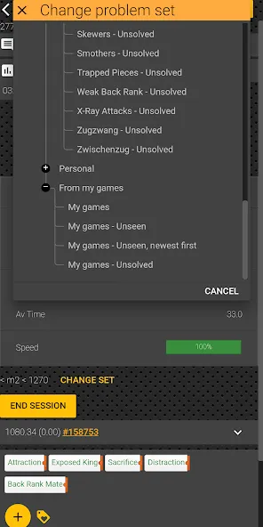 Chess tempo - Train chess tact [MOD: безлимитные шахматные задачи] на Андроид — скриншот 3