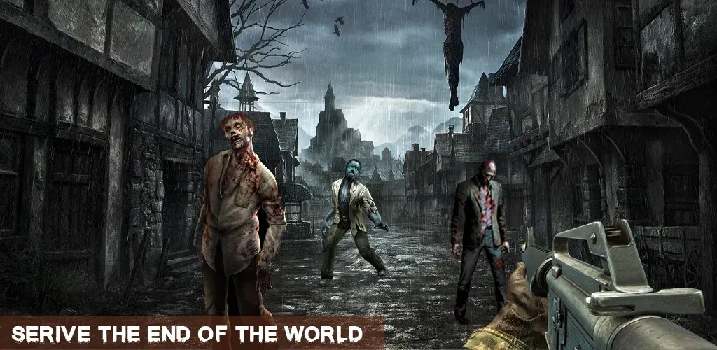 Скачать взлом Zombie Games 3d 2024 : fps War [MOD: безлимитные патроны и здоровье] — скриншот 5