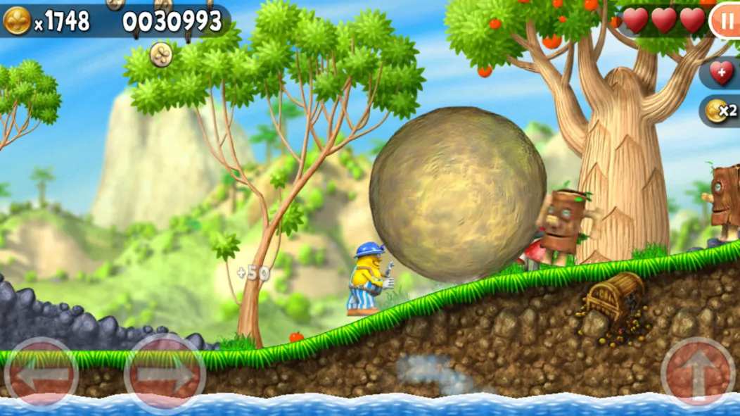 Скачать Incredible Jack: Jump & Run [MOD: безлимитные монеты и жизни] на телефон — скриншот 1