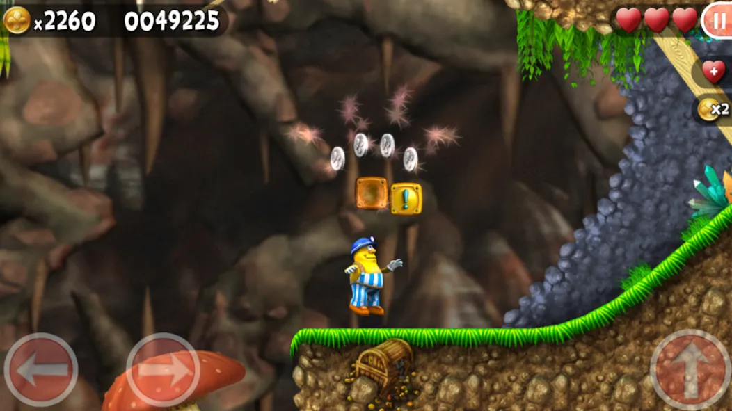 Скачать Incredible Jack: Jump & Run [MOD: безлимитные монеты и жизни] на телефон — скриншот 3