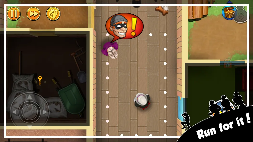Скачать Robbery Bob - King of Sneak [MOD: безлимитные деньги и все уровни открыты] — скриншот 4