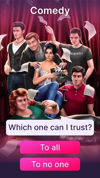 Взломанная Love Pass: Interactive stories [MOD: безлимитные выборы и открытые истории] на Андроид — скриншот 4