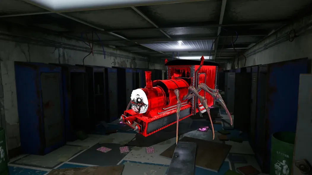Spider Train Monsters Survival [MOD: безлимитные ресурсы и бессмертие] последняя версия — скриншот 2
