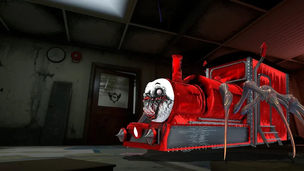 Spider Train Monsters Survival [MOD: безлимитные ресурсы и бессмертие] последняя версия — скриншот 3