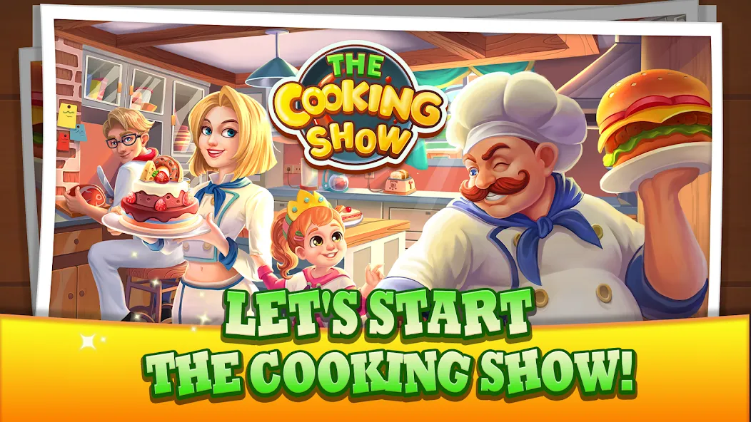 Скачать The Cooking Show [MOD: безлимитные деньги и премиум открыт] на телефон — скриншот 1