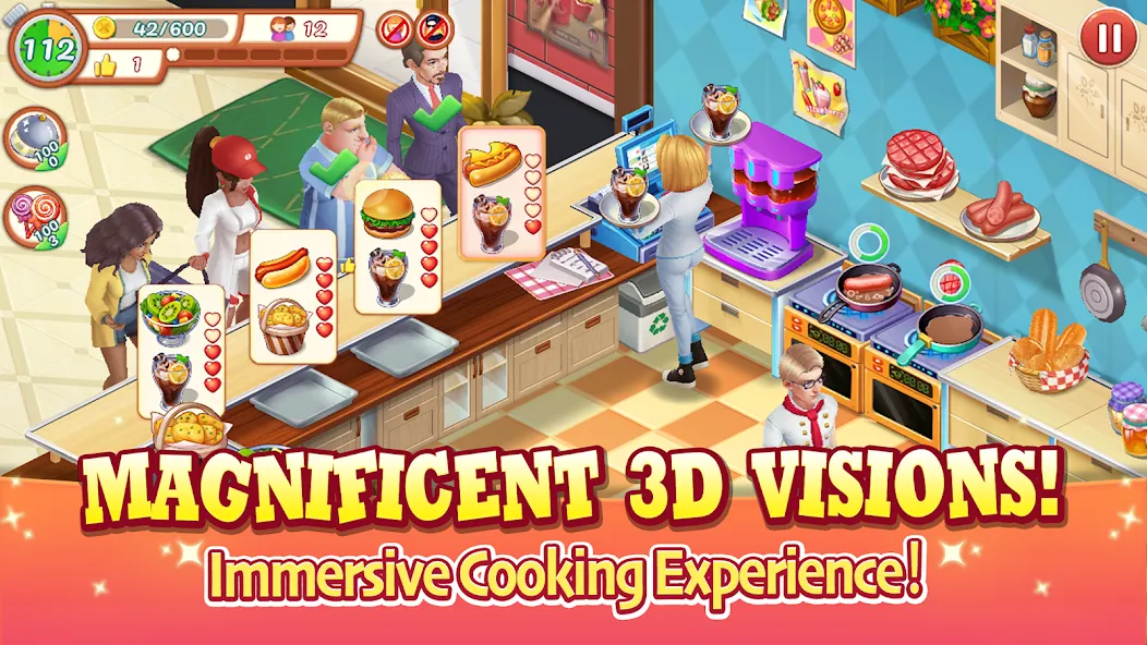 Скачать The Cooking Show [MOD: безлимитные деньги и премиум открыт] на телефон — скриншот 2