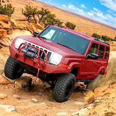 Взломанная Off Road Jeep Drive Simulator [MOD: бездорожье без ограничений и трафика] на Андроид