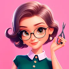 Beauty Tycoon: Hair Salon Game [MOD: безлимитные деньги и все прически открыты] последняя версия