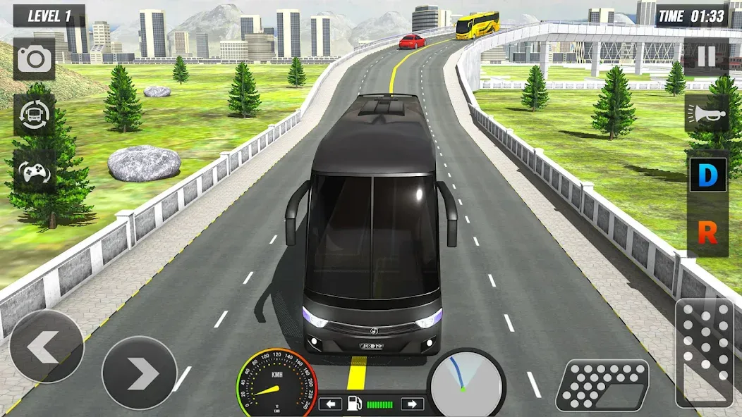 Coach Bus Simulator: Bus Games [MOD: безлимитные деньги и топливо] на Андроид — скриншот 1
