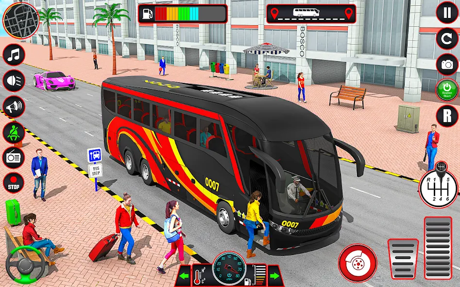 City Bus Simulator 3D Bus Game [MOD: без рекламы и много денег] последняя версия — скриншот 5
