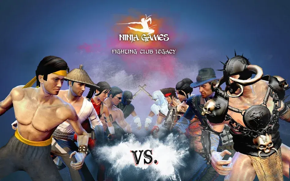 Ninja Games Fighting: Kung Fu [MOD: безлимитные деньги и урон] — Скачать бесплатно (APK) — скриншот 5