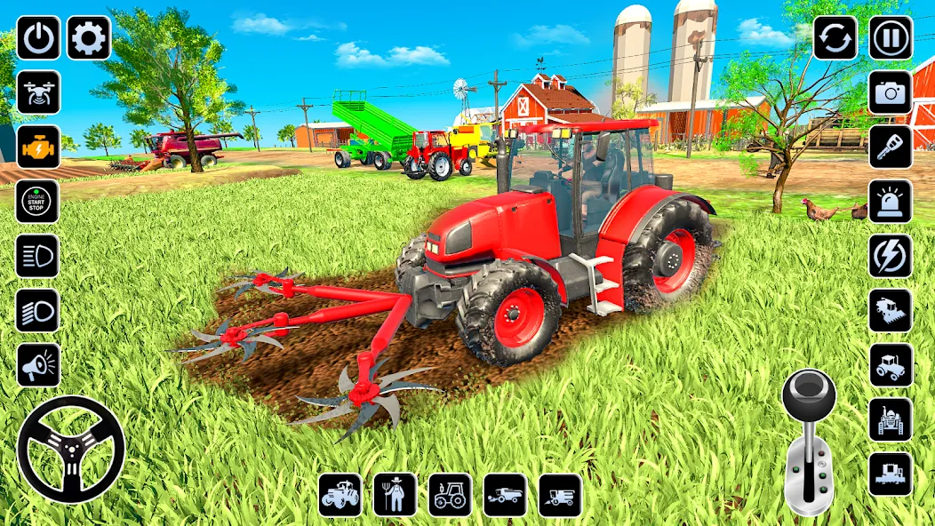 Farming Games & Tractor Games [MOD: безлимитные деньги и техника] — Скачать бесплатно (APK) — скриншот 1