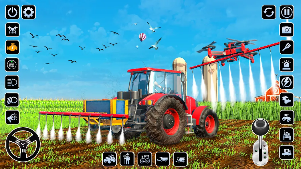 Farming Games & Tractor Games [MOD: безлимитные деньги и техника] — Скачать бесплатно (APK) — скриншот 2