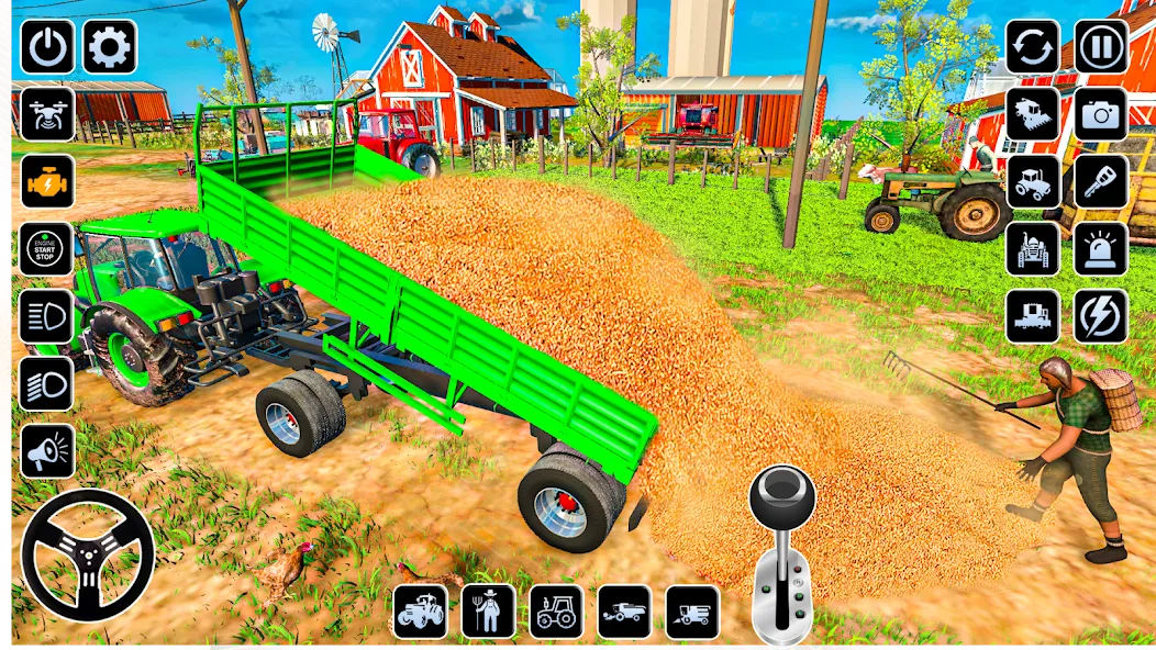 Farming Games & Tractor Games [MOD: безлимитные деньги и техника] — Скачать бесплатно (APK) — скриншот 5