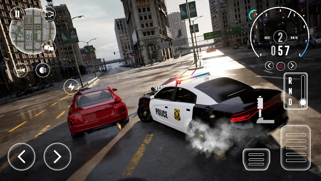 Police Car Simulator 2023 [MOD: безлимитные деньги и топливо] — Скачать бесплатно (APK) — скриншот 2