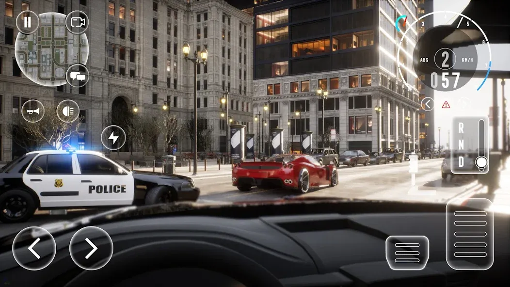 Police Car Simulator 2023 [MOD: безлимитные деньги и топливо] — Скачать бесплатно (APK) — скриншот 4