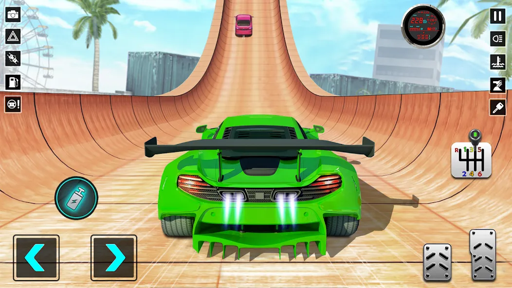 Скачать TopRace: Fast Car Simulator [MOD: безлимитные деньги и все машины открыты] — скриншот 3